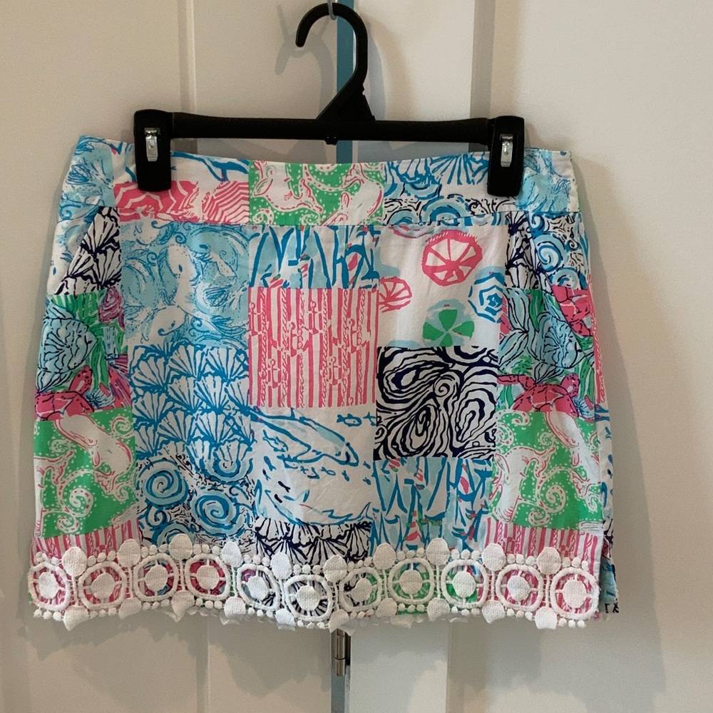 Lilly Pulitzer Multicolor Patchwork Skort. - image 1